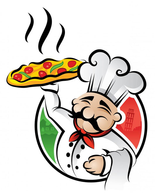 Pizza Chef Wall Decal