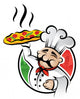 Pizza Chef Wall Decal