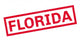 Florida Rubber Stamp Grunge Wall Decal Design 1