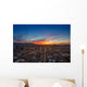 Salt Lake City Skyline in Evening Wall Decal
