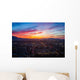 Salt Lake City Skyline at Sunset Wall Decal