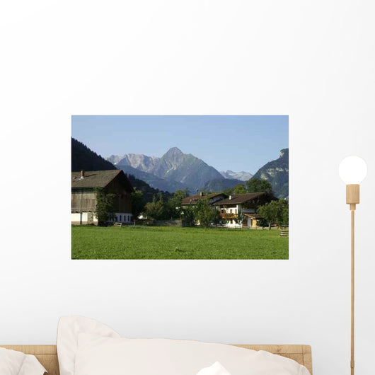 Alpine Farm Wall Decal Design 1