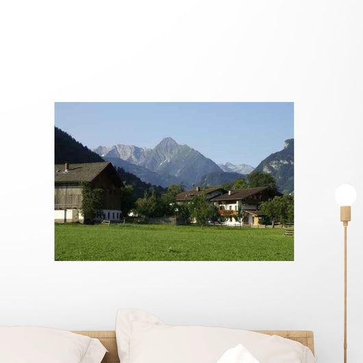 Alpine Farm Wall Decal Design 1