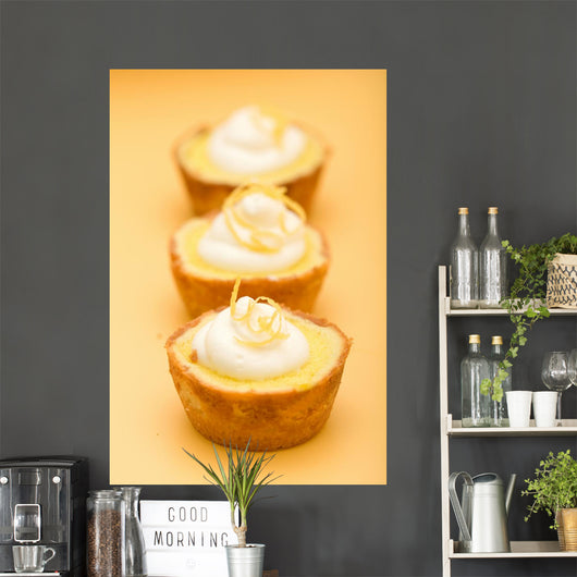 Lemon Tarts Wall Mural