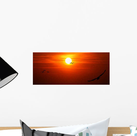 Sunset Wall Decal Design 5