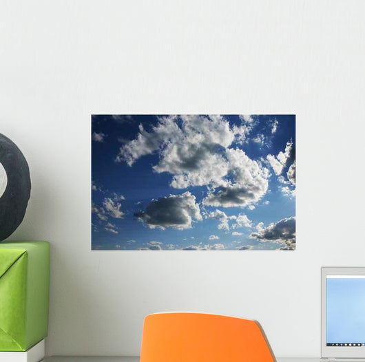 Dramatic Sky with Clouds Wall Decal