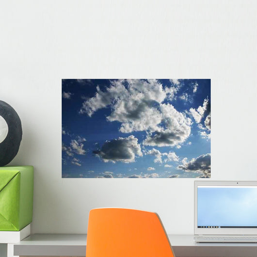 Dramatic Sky with Clouds Wall Decal