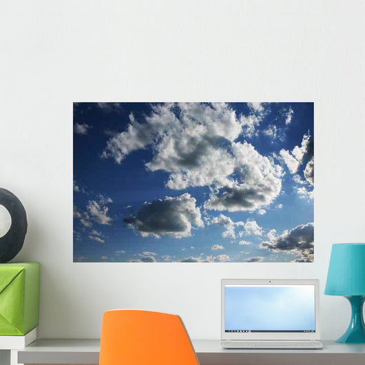 Dramatic Sky with Clouds Wall Decal