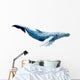 Watercolor Whale Wall Decal