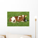 Curious Calf Wall Decal Design 2