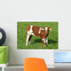 Curious Calf Wall Decal Design 1