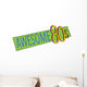 Awesome 80s Party Banner Wall Decal