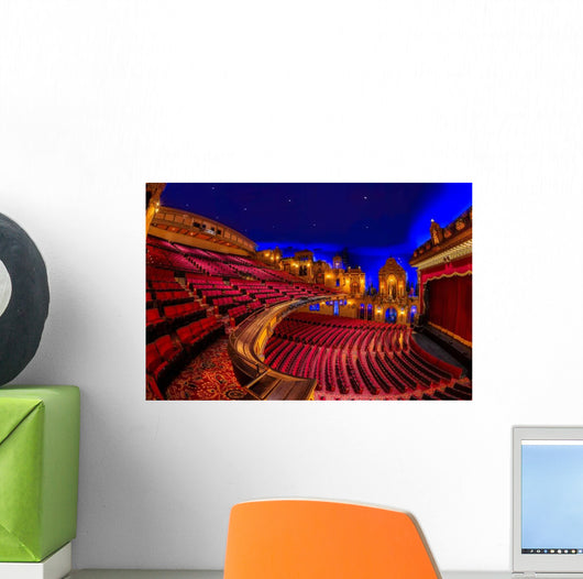 Interior Louisville Palace Theater Wall Decal