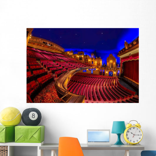 Interior Louisville Palace Theater Wall Decal