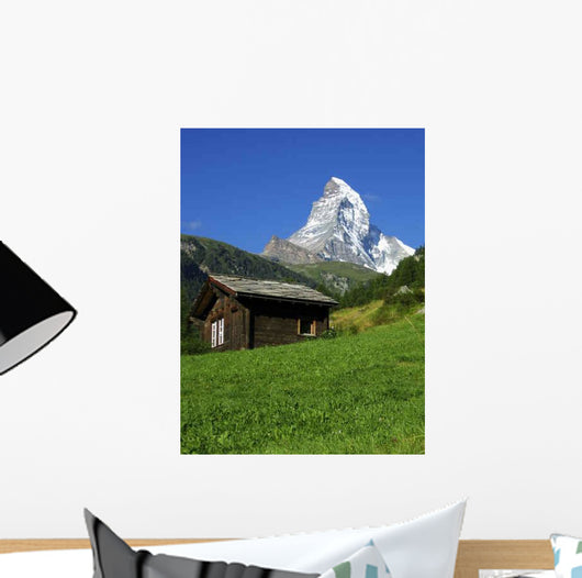 Matterhorn Wall Decal Design 6