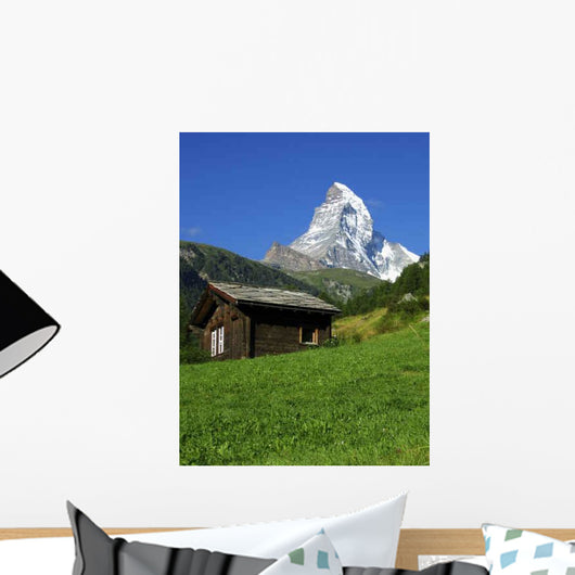 Matterhorn Wall Decal Design 6