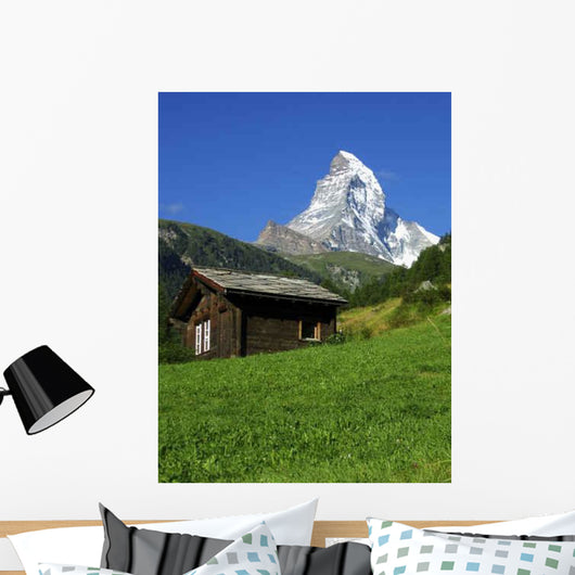 Matterhorn Wall Decal Design 6