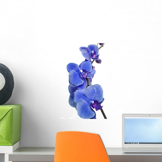 blue orchids Wall Decal