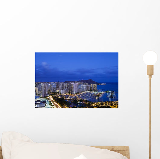 Ilikai Marina Honolulu Wall Decal