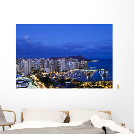 Ilikai Marina Honolulu Wall Decal