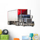 Semi Big Rig Tractor Wall Decal