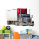 Semi Big Rig Tractor Wall Decal