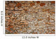 Masonry in Spain, old stone walls Wall Mural