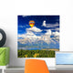 The landscape of Grand Teton National Park Wall Mural