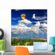 The landscape of Grand Teton National Park Wall Mural