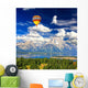 The landscape of Grand Teton National Park Wall Mural