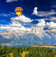 The landscape of Grand Teton National Park Wall Mural