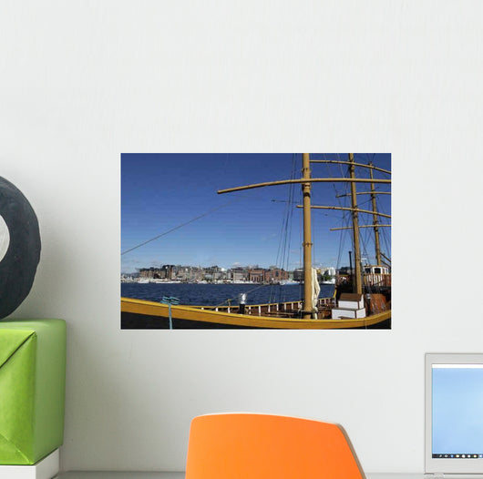 Norway Boat Port Oslo Wall Decal
