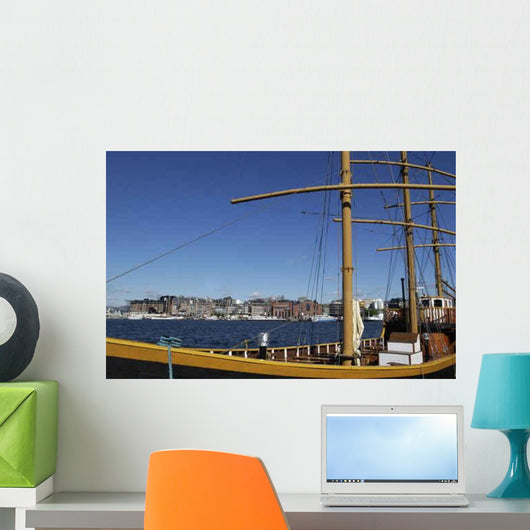 Norway Boat Port Oslo Wall Decal