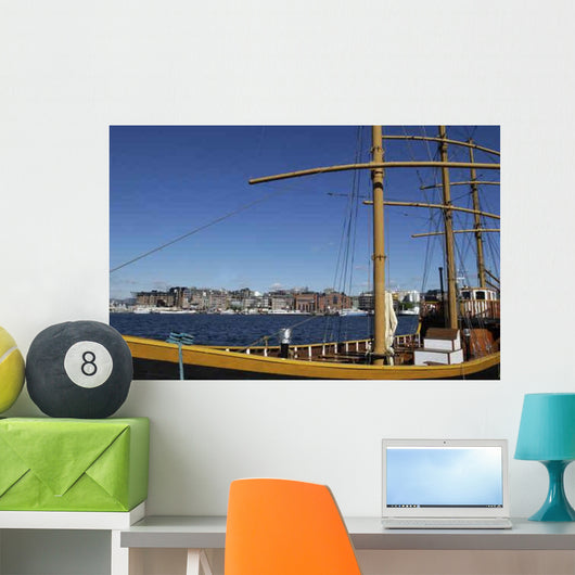 Norway Boat Port Oslo Wall Decal