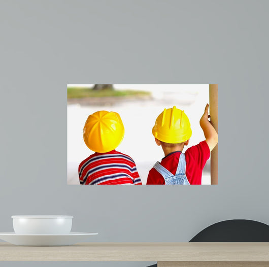 Little Constructors 1 Wall Mural
