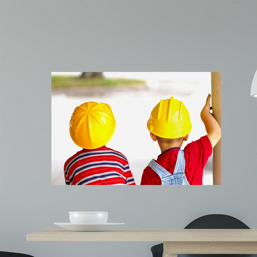 Little Constructors 1 Wall Mural