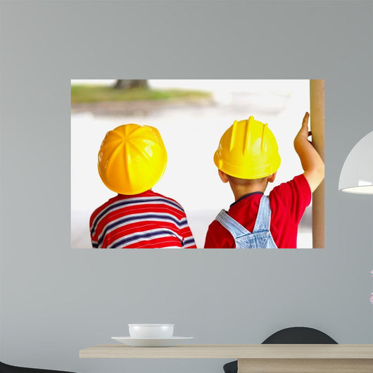 Little Constructors 1 Wall Mural