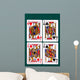 cards all 10 #jack Wall Mural