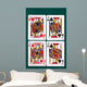 cards all 10 #jack Wall Mural