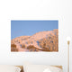 sunset on ski slopes at winter Wall Mural