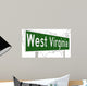 3D Rendering Green Highway Wall Decal Design 2