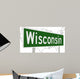 3D Rendering Green Highway Wall Decal Design 1