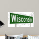 3D Rendering Green Highway Wall Decal Design 1