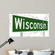 3D Rendering Green Highway Wall Decal Design 1