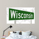 3D Rendering Green Highway Wall Decal Design 1