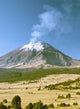 Active Snowcapped Popocatepetl Volcano Wall Decal Design 3