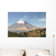 Active Snowcapped Popocatepetl Volcano Wall Decal Design 1