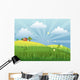 sunny meadow Wall Mural