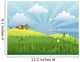 sunny meadow Wall Mural