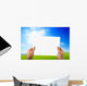 Paper Hand Wall Decal